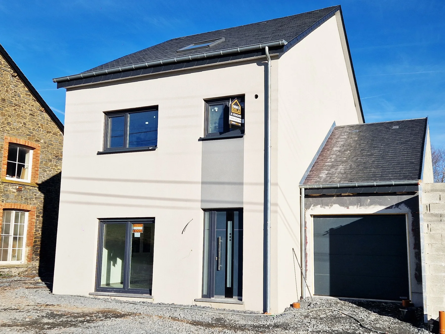 Maison neuve à Longchamps (Bertogne)